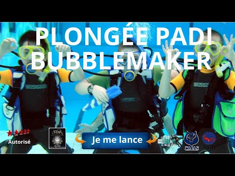🤿 EXPÉRIENCE DE PRÉSENTATION #Bubblemaker Padi est aussi amusant en plongée sous-marine