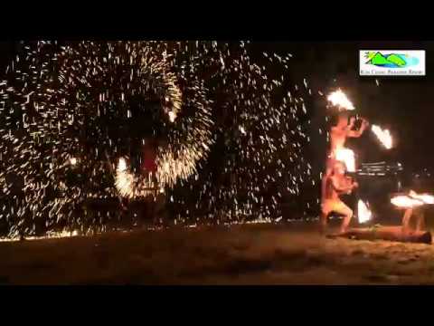 Fire Show at Koh Chang Paradise resort & Spa