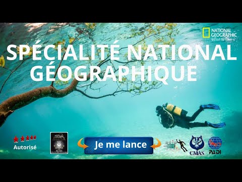 Formation spécialité de plongée scuba National Géographique PADI,  apprendre à observer, à explorer