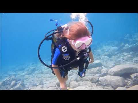 PADI Bubblemaker course for 8 and 9 years old kids!