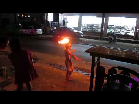 fire show koh chang